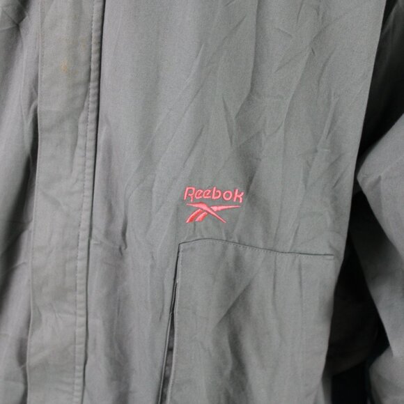 Vintage Jacket - Reebook Cut and Stitched Logo - Men's 2XL - Picture 2 of 10